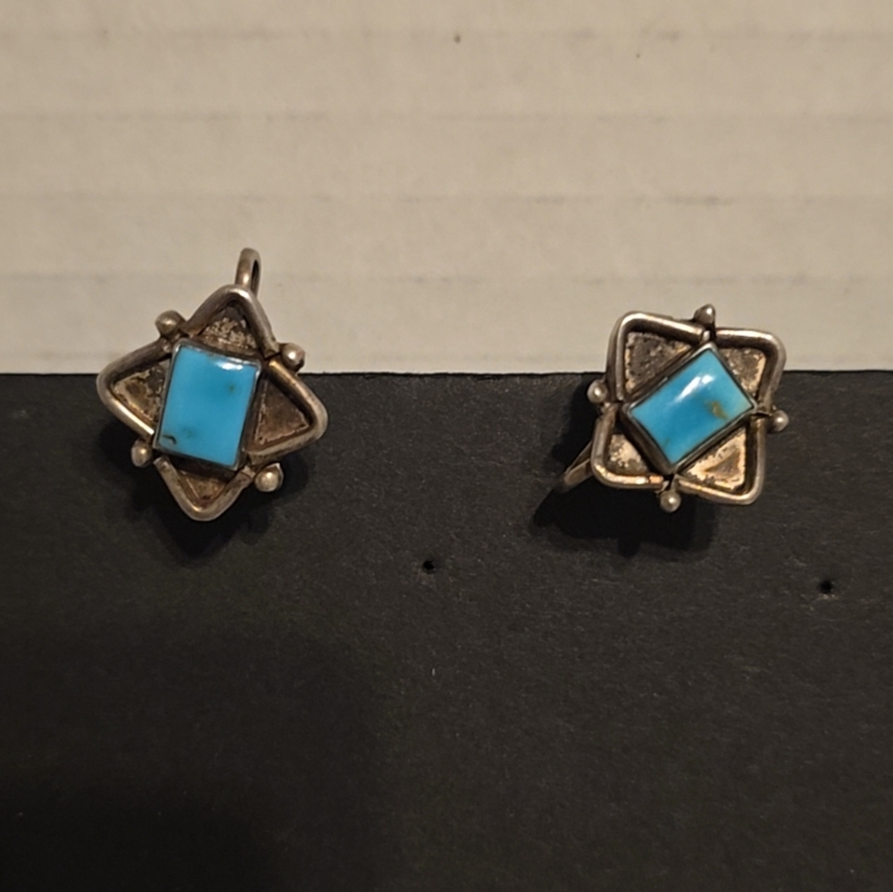 Vintage Native American Earrings